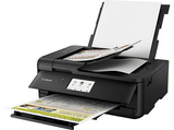 Impresora multifunción tinta - Canon PIXMA TS9550a, Negro y Color, Pantalla LCD, A3, ADF 20 hojas, Conectividad inalámbrica y Ethernet, Negro