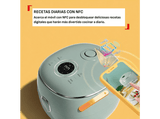 Arrocera - Tefal Multifunción POP, 0.7 L, Hasta 4 raciones,  Tecnología Smart NFC, Compacta, Bol Antiadherente,  Cesta vaporera, 8 programas