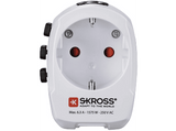 Adaptador de viaje - Hama World Travel Pro Light USB World Universal, blanco