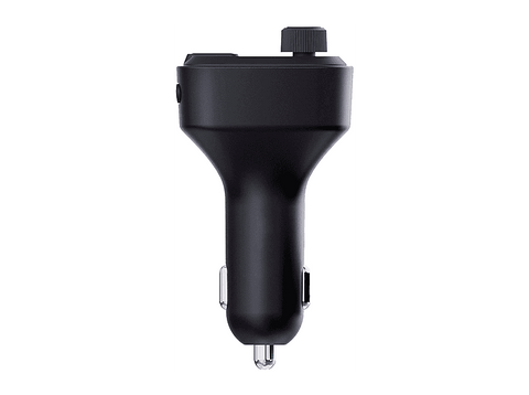Transmisor FM - Vieta Pro Attach 2, USB-A y USB-C, Bluetooth 5.3, Bass Boost, Negro