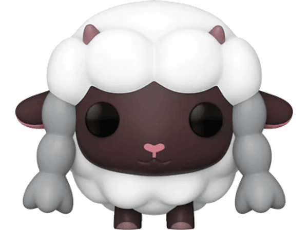 Figura Funko Pop! - Funko Pop! Games: Pokémon - Wooloo, Vinilo, 9 cm