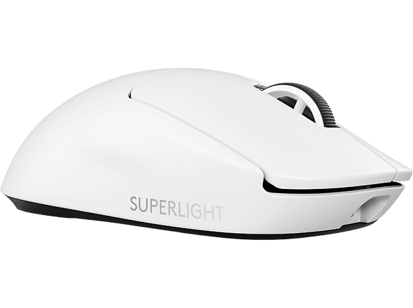 Ratón gaming - Logitech G Pro X Superlight 2, Lightspeed, Inalámbrico-USB, 32.0000 ppp, PC-Mac, Blanco