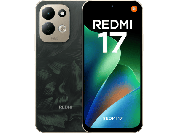 Xiaomi Redmi 17, Verde, 256 GB, 4 GB RAM, 6.9" LCD HD+, MediaTek Helio G91-Ultr, 7500 mAh