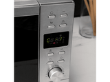 Microondas - Cecotec Microondas Sin Plato Grandheat 2010 Flatbed Steel, 9 Funciones preconfiguradas, Quick Start, Grey