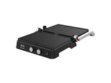 Grill - Taurus Bistro Gourmet, Dual Heat Tech, Grandes placas de cocción, 2600 W, Negro