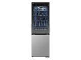 Frigorífico combi - LG GBG5160CPY, Total No Frost, 186 cm, 349 l, Instaview™, DoorCooling+, Inox antihuellas
