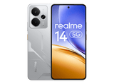 Móvil - realme 14 5G, Silver, 256 GB, 12 GB, 6.67 AMOLED 120 Hz, Snapdragon 6 Gen 4, 6000 mAh