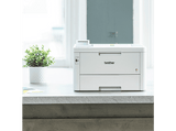 Impresora láser - Brother HL-L8240CDW, LED, 30 ppm, Doble Cara, Pantalla LCD color, Gigabit Ethernet, WiFi 2,4/5GHz, USB y NFC