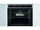 Horno a vapor - Whirlpool W6 OS4 4S1 P, Multifunción, Pirolítico, 73 l, 59.5 cm, tecnología 6th SENSE, Acero inoxidable y negro