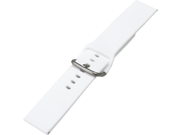 Correa - Friendly License, Para Amazfit GTS3, GTS4, GTR3 y GTR4, 22 mm, Silicona, Blanco