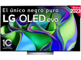 TV OLED 77 - LG OLED77C35LA, OLED 4K,  Inteligente α9  4K Gen6, Smart TV, DVB-T2 (H.265), Negro