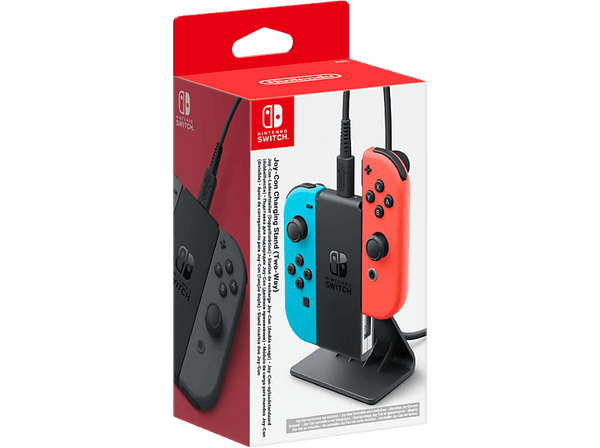 Accesorio Nintendo Switch - Nintendo Switch JoyCon Charging Stand (2 way), Negro