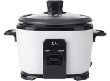 Arrocera eléctrica - Jata AR394, 1 L, 400 W, 2 funciones, Blanco