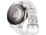 Smartwatch - Huawei Watch 5, 42 mm, 32 GB, NFC, Llamadas celulares eSIM, Blanco + FreeBuds6I
