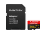 Tarjeta Micro SD - SANDISK Extreme Pro, 256 GB, Hasta 250 MB/s de lectura, 5K y 4K UHD, V30, A2, U3, UHD-I, Adaptador SD, Negro