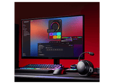 Auriculares gaming - HyperX Cloud Alpha 2, Diadema, Inalámbricos, 250 h, PC/Consolas, Micrófono, Sonido Hi-Fi, Negro