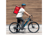 Bicicleta de Montaña - smartGyro Senda 2, Potencia 250W, Velocidad máx. 25 km/h, Autonomía 60km, 7 Velocidades, Eléctrica, Gris/Azul