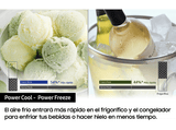 Frigorífico combi -  Samsung SMART AI RB34C602DSA/EF, Mono Cooling, 185.3cm, 344l, No Frost, WiFi, Inox