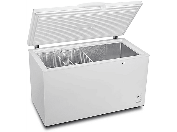Congelador horizontal - Infiniton CH-40H86WEH, 400 l, 83.5 cm, 4 Estrellas, Fast Freezing, 41 dB(A), Blanco