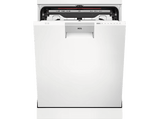 Lavavajillas - AEG FFB75717PW, 14 servicios, 9 programas, 60 cm, Tercera bandeja, Extrahigiene, Blanco