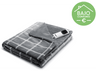 Manta eléctrica - Daga Relax Suave, 150 W, 6 Niveles temperatura, Gris oscuro