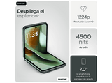 Móvil - motorola razr 60 ultra, Scarab, 512 GB, 16 GB RAM, 7 AMOLED, Snapdragon® 8 Elite Mobile Platform, 4700 mAh