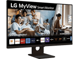 Monitor - LG 32SR50F-B, 32 , Full-HD, 5 ms, 60 Hz, Smart TV, webOS23, HDR10, HDMI 2.1, Negro