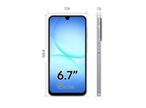 Móvil - Samsung Galaxy A17, Gris, 256 GB, 8 GB RAM, 6.7, FHD+ Super AMOLED, Mediatek G99 Octa-core, 5000 mAh, Android 15