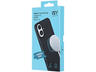 Funda - Isy ISC 3743, Compatible con iPhone 16, Resistente a golpes, Negro Carbón