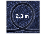 Moldeador - KOENIC KMS 143425, Tecnología Iónica, 4 Niveles de Temperatura, 3 Niveles de Aire, Aire Frío, Gris/Azul