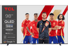TV QLED 98" - TCL 98P8K, UHD 4K, AiPQ Pro, Smart TV by Google TV, DVB-T2 (H.265), 144 Hz, Compatible con Google Assistant, Negro