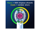 Recambio para cepillo dental - Oral-B Pro 3D White, Cabezales De Recambio, Pack de 6 unidades, Blanco