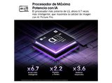 TV OLED 55 - LG OLED55G54LW, OLED 4K, Procesador Inteligente α11 AI Processor 4K Gen2, Smart TV, Rocky Black