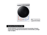 Secadora bomba de calor - Samsung Bespoke AI DV16DG8600BWU3, 16 Kg, 21 programas, AI Dry, Clase C, Blanco
