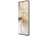 Móvil - realme 14 Pro 5G, White, 256 GB, 8 GB, 6.77 Curva Vision 120 Hz, MediaTek Dimensity 7300E, 6000 mAh