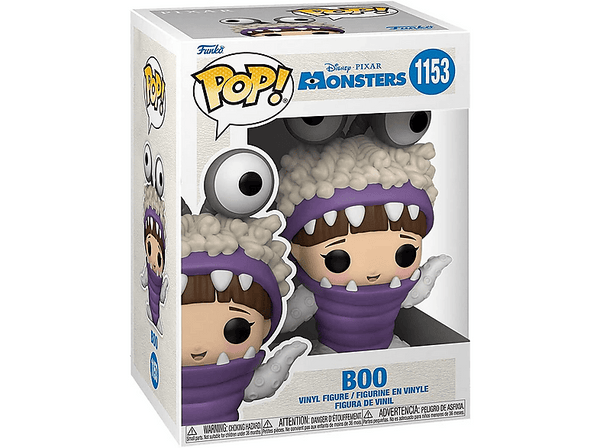 Figura Funko Pop! - Disney: Monsters Inc 20º Boo, Vinilo, 9.60 cm, Multicolor