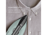 Centro de planchado - Rowenta Force Pro 300 VR5430, 2400 W, 310 g/min, 6.2 bar, Suela de Durilium Airglide, Verde