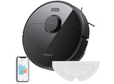 Robot aspirador - Dreame Dreamebot D9 MAX, 40 W, 0.57 l, 2 h y 30 min, 55 dB(A), Negro