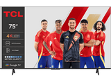 TV LED 75 - TCL 75P6K, UHD 4K, AiPQ, Smart TV, DVB-T2, Smart TV, 60 Hz, Negro