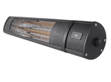 Estufa eléctrica - OK OPH 206321 ES, Exterior, 2000 W, 3 Niveles de potencia, Soporte de pared, Negro