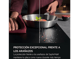 Placa inducción - AEG TI63IQ10IZ, 3 zonas, Zona grande 28 cm, PowerBoost, 58 cm, Negro Mate
