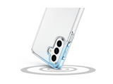 Funda móvil - CellularLine Clear Duo, Para Samsung Galaxy A27, Rígida, Transparente