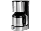 Cafetera de goteo - Orbegozo CG 5020, 800 W, Jarra termo de 1.2 l, 12 Tazas, Apagado automático, Protección antigoteo, Inox