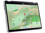 Portátil - Acer Chromebook Spin 314 CP314-2HN-C7T7, 14 WUXGA, Intel® N100, 8GB RAM, 128 GB eMMC, UHD Graphics, Google ChromeOS, Plata, Ratón incluido