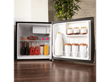 Frigorífico una puerta - Cecotec GrandCooler 20000 SilentCompress Black E, Funcionamiento cíclico, Capacidad de 46L, Puerta reversible, Clase E, Black