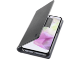 Funda móvil - CellularLine BOOK AGENDA, Para Samsung Galaxy A36/A56, Imitación piel, Gris
