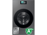 Lavadora secadora - Samsung WD18DB8995BZT2, 18 kg + 11 kg, 1000 rpm, 22 programas, AI Laundry Combo™, Clase A, Antracita