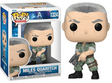 Figura - Funko Pop! Avatar: Miles Quaritch, 10 cm, Vinilo