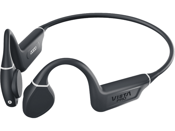 Auriculares conducción ósea - Vieta Bone Dual Plus, True Wireless, Bluetooth, 10h Autonomía, 8GB Memoria interna, Negro