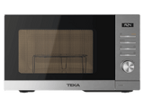 Microondas con grill - Teka MWE FS25 G SS, 1000 W Grill, 8 Niveles de pontencia, 25 l, Inox